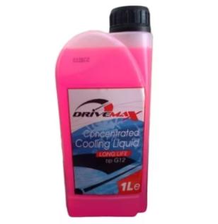 Antigel Concentrat DRIVEMAX G12, 1 Litru, Culoare Roșu/Roz